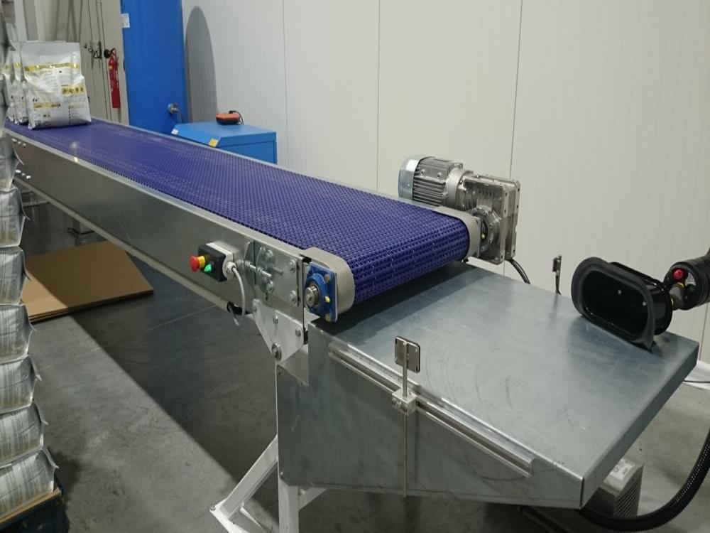 Convoyeur tapis modulaire